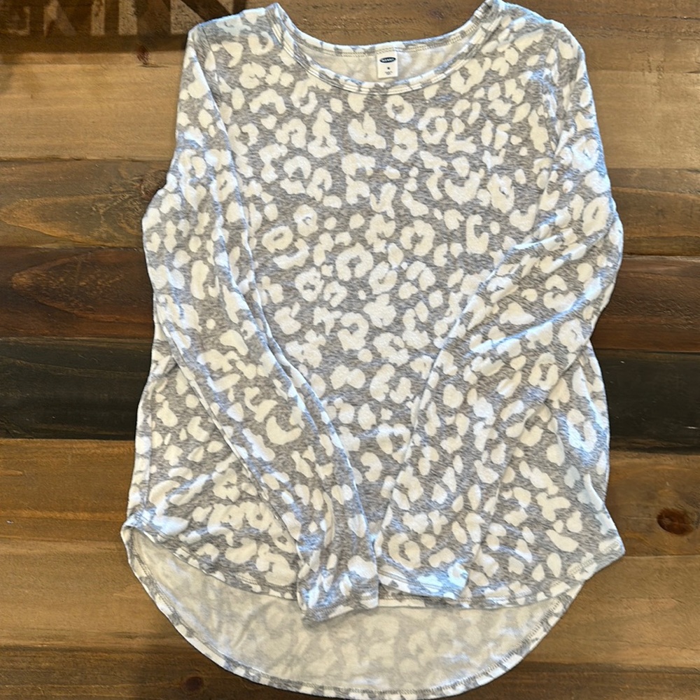 Old Navy Comfort Shirt- Leopard Print